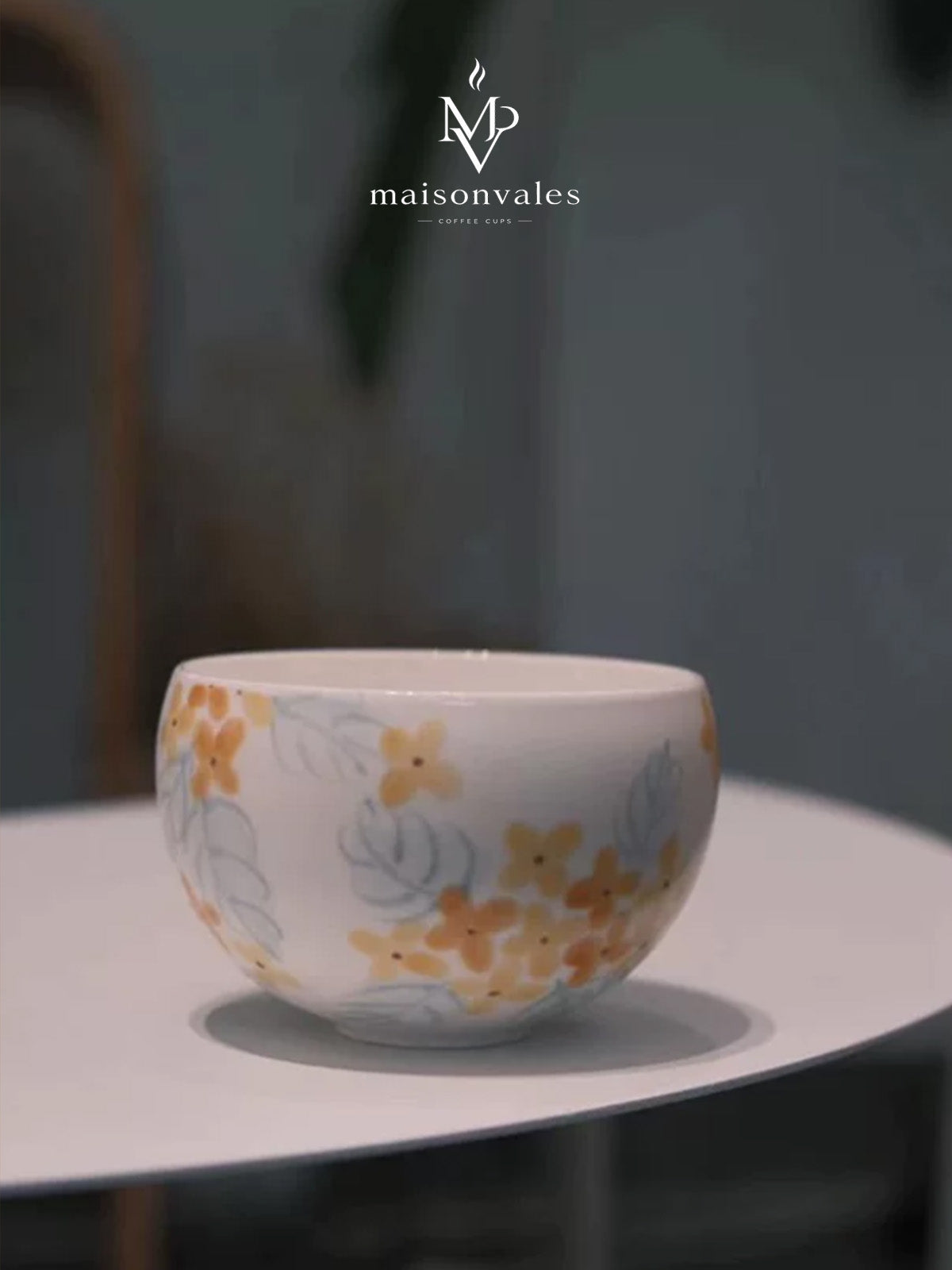 Golden Osmanthus Egg Cup Mug