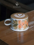 Loquat Garden Artisan Latte Cup