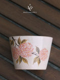 Pink Hydrangea Choko Coffee Cup
