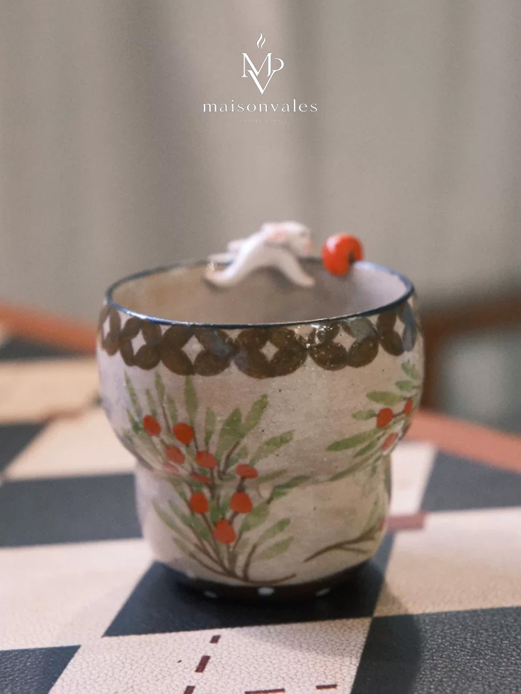 Bunny Ember Handheld Ceramic Mug