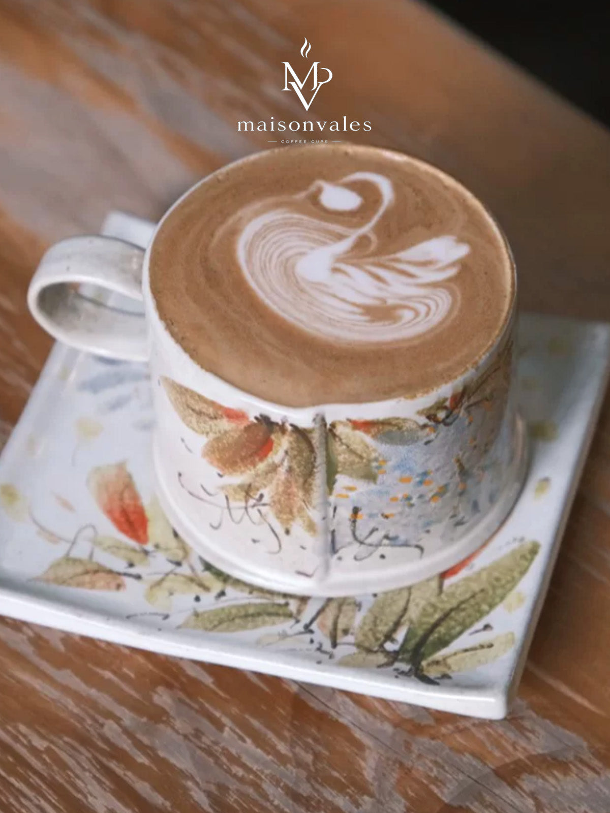 Wisteria Breeze Handmade Coffee Mug