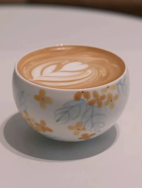 Golden Osmanthus Egg Cup Mug