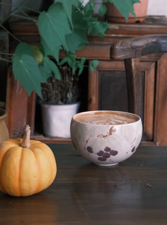 Vineyard Bloom Egg Cup Mug