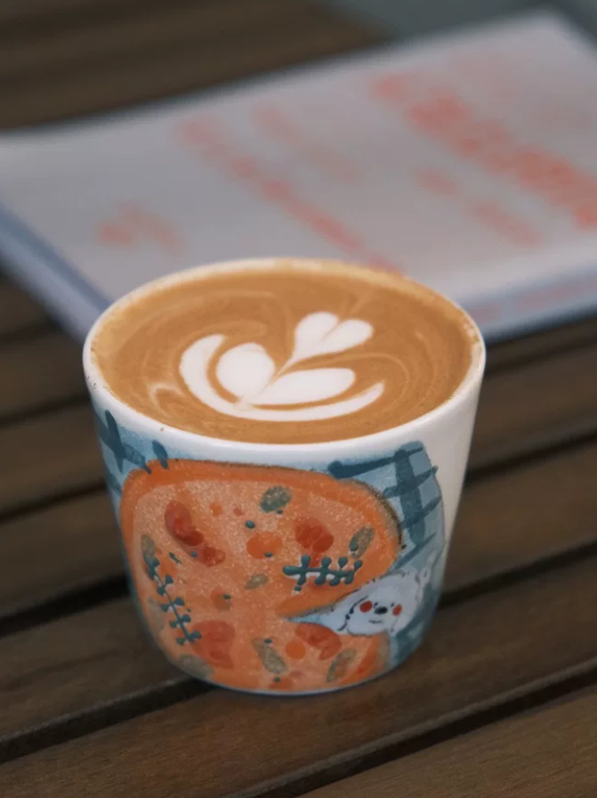 Pizza Pup & Cat Handheld Choko Mug